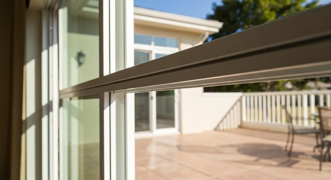 Time to Shine soft washing a patio awning at a Las Vegas home without damaging the fabric